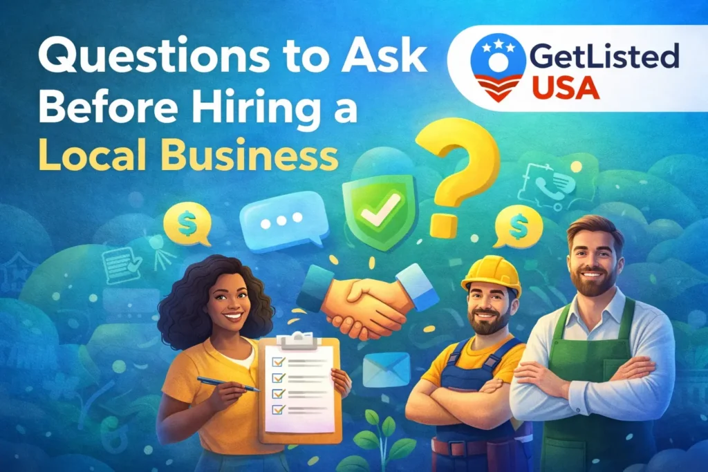 15 Questions to Ask Before Hiring a Local Business