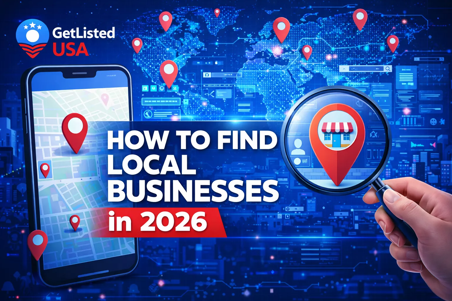 How to Find Local Businesses Near You | GetListedUSA