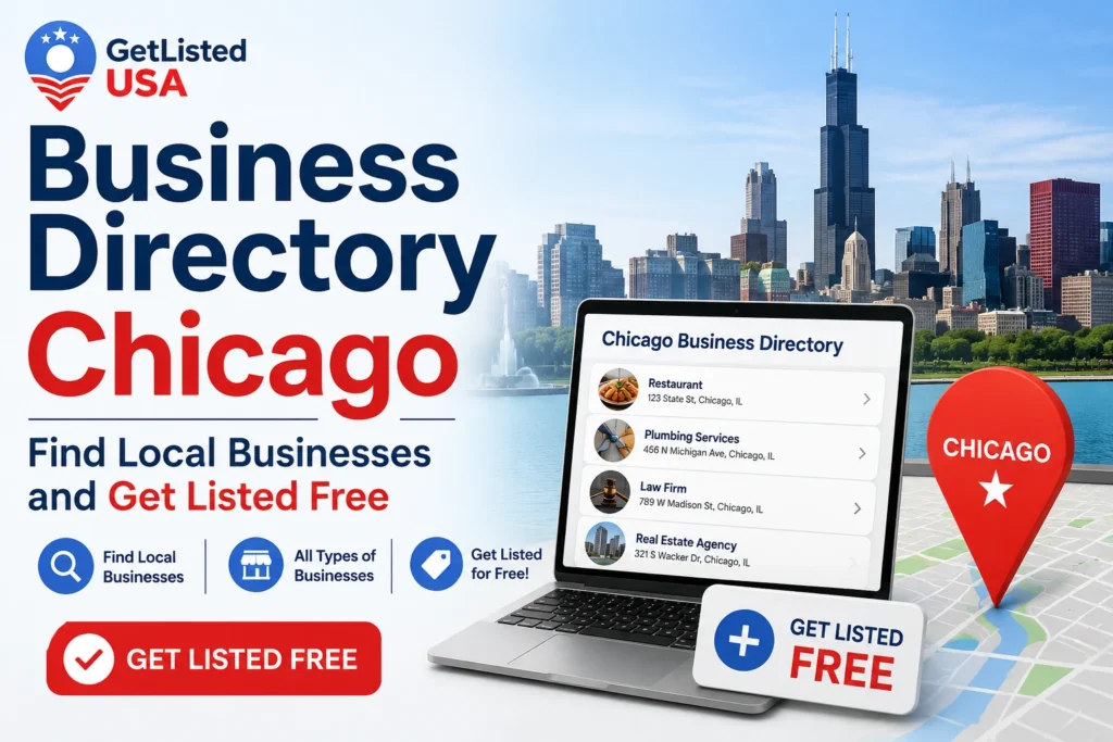 Business Directory Chicago Find Local Businesses and Get Listed Free