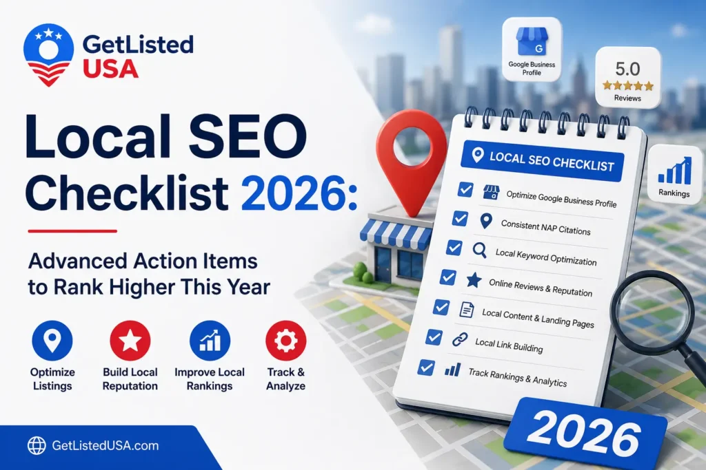 Local SEO Checklist 2026 Advanced Action Items to Rank Higher This Year