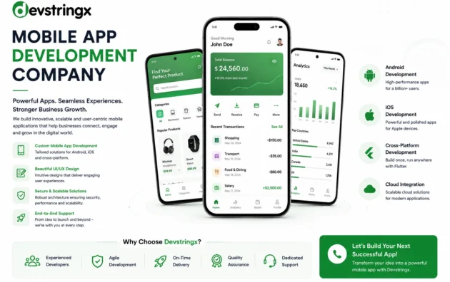Mobile App Development Company in Dallas