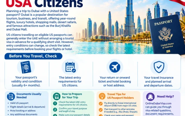 UAE Visa for United States Citizens: Requirements, Documents and Travel Tips